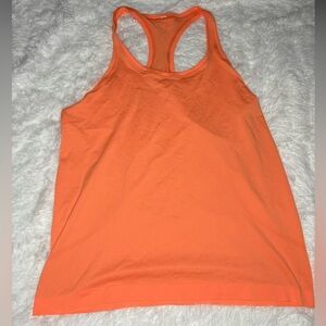 lululemon athletica Bright Orange Racerback Tank